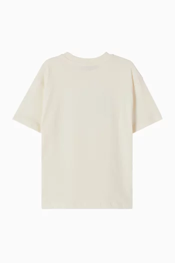 Logo T-shirt in Cotton Jersey