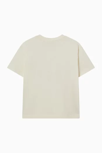 Graphic Logo T-shirt in Cotton Jersey
