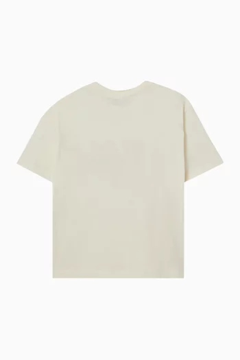 Graphic Logo T-shirt in Cotton Jersey