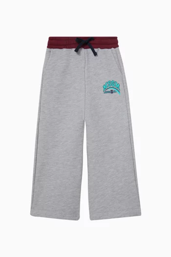 Logo Sweatpants in Cotton Fleece
