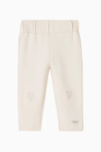 Joek Unicorn-patch Pants in Organic Cotton