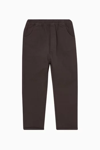 Olb Trousers in Stretchy Cotton