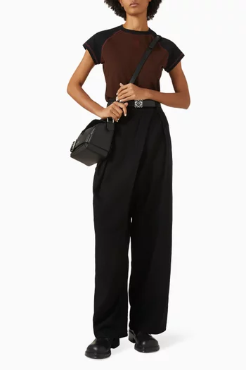 تي شيرت بقصة ضيقة جيرسيه