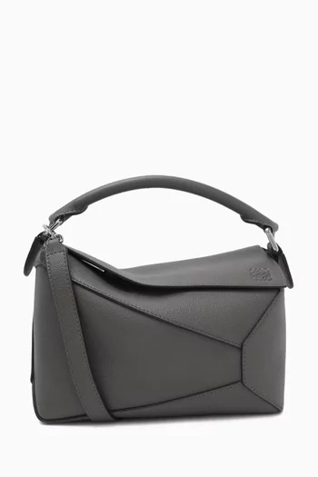 حقيبة بازل إيدج صغيرة جلد عجل كلاسيكي