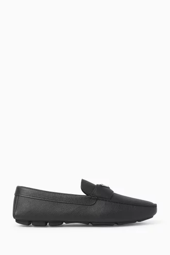 حذاء درايفر سهل الارتداء جلد سافيانو