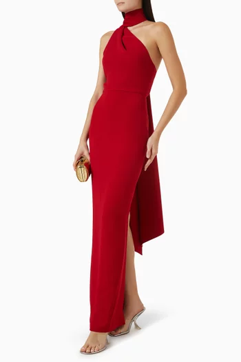 فستان ديمي طويل