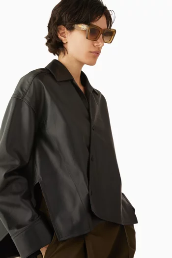 Anagram Square Sunglasses in Acetate