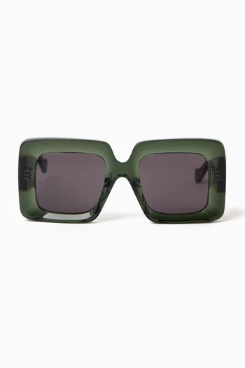 Anagram Square Sunglasses in Acetate