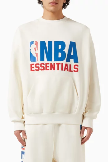 NBA Sports-fit Sweatshirt in Cotton-fleece
