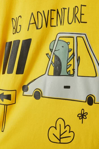 Big Adventure T-shirt in Cotton-jersey