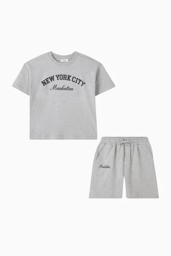 NYC T-shirt & Shorts Set