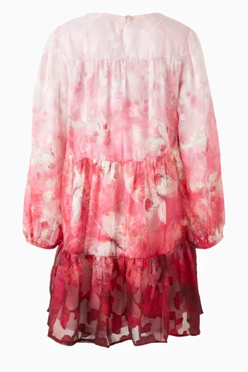 فستان بنقشة زهور