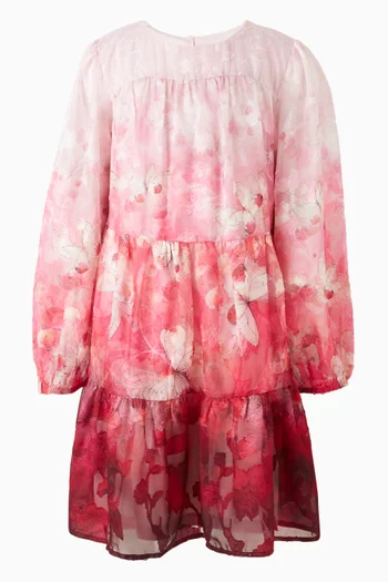 فستان بنقشة زهور