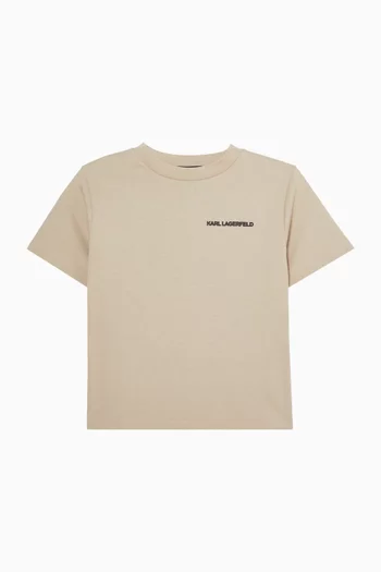 Logo T-shirt in Cotton