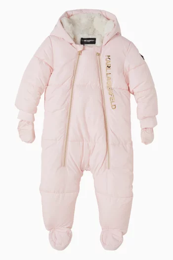 Logo Puffer Pramsuit Gift Set