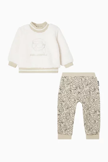 Logo Sweatshirt & Sweatpants Gift Set