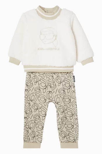 Logo Sweatshirt & Sweatpants Gift Set