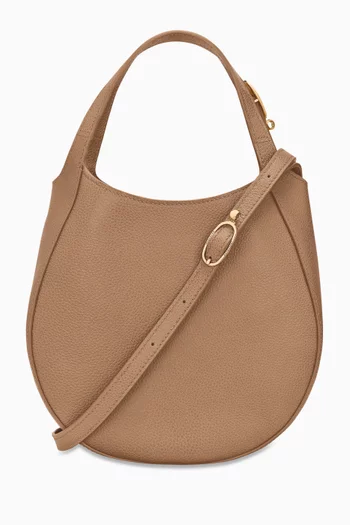 Small Le Foulonné S Handbag in Leather