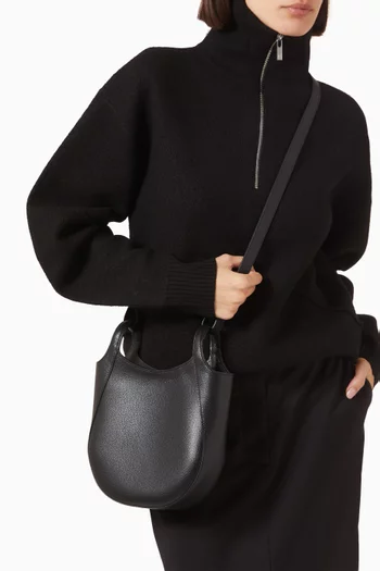 حقيبة كروس صغيرة جلد من مجموعة لو فولونيه