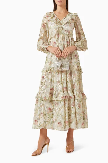 Colette Rose Cherie Gown in Georgette