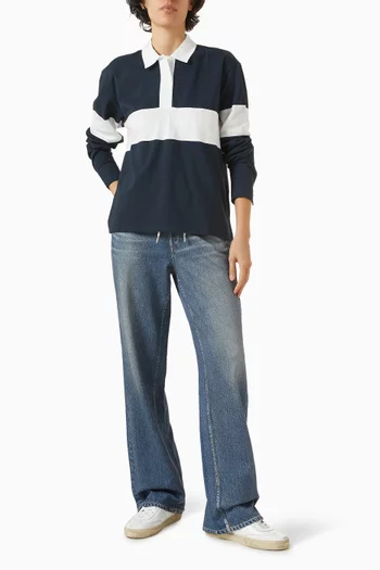 بنطال ميرامار بقصة ساق واسعة ورباط تضييق