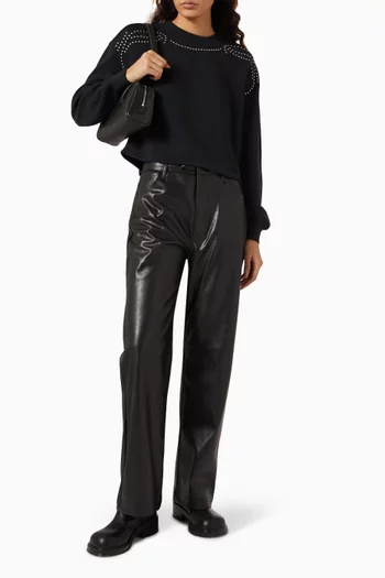 Vintage Studded Sweater