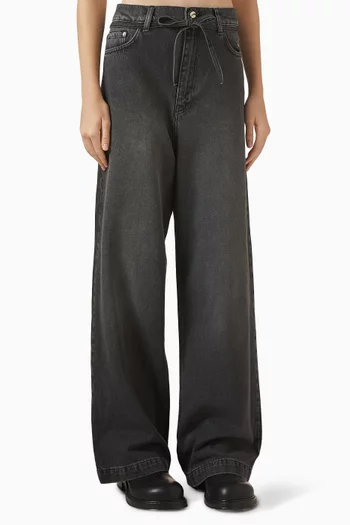 Elijah Low-rise Straight-leg Jeans