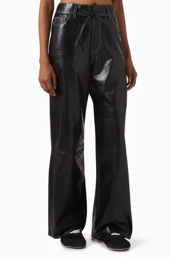 Elijah Pants in Leather
