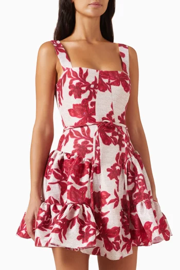 Caracas Flared Mini Dress