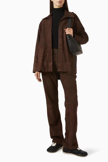 Catarine Jacket in Lamb Suede