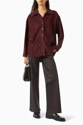 Catarine Jacket in Lamb Suede