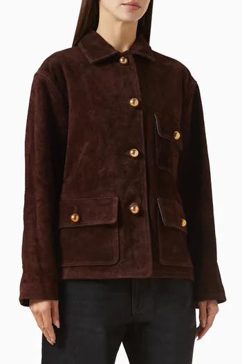 جاكيت روزيا شمواه بارز الملمس