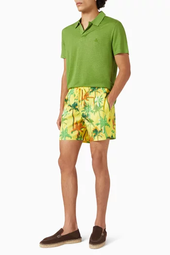 تي شيرت بولو بيراميد كتان جيرسيه