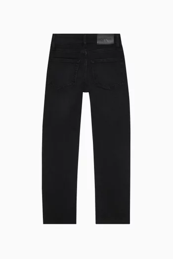 Mid-rise Straight-leg Jeans