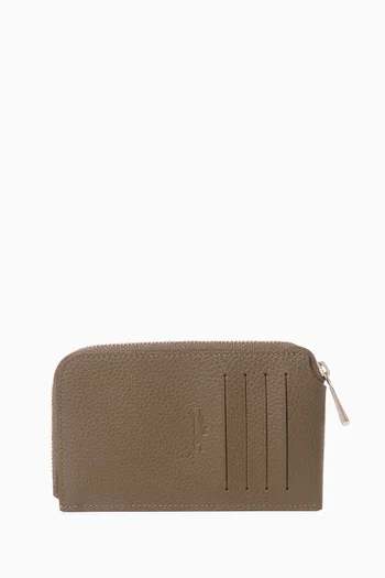 Le Foulonné Card Holder in Leather