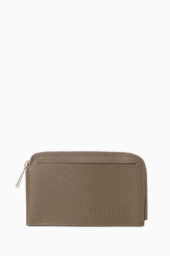 Le Foulonné Card Holder in Leather
