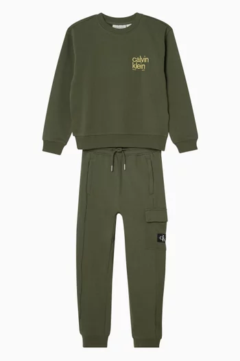 Logo Sweatshirt  in Cotton-terry