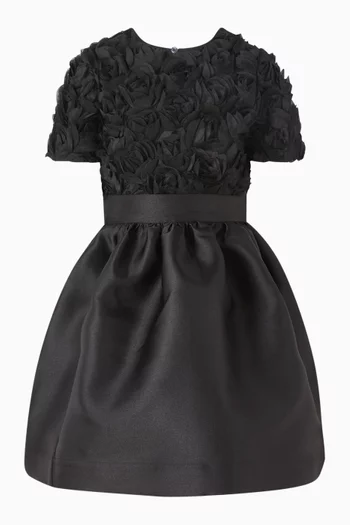 Glossy Flared Skirt