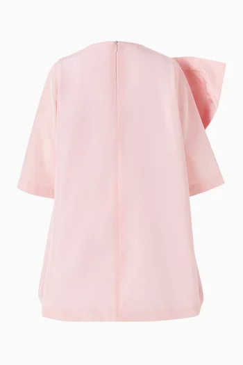 Macro Bow A-line Dress