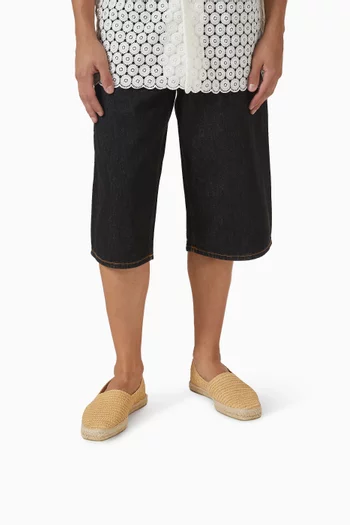 Pablo/207 Espadrilles in Raffia