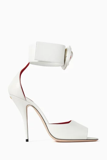 Drip Rose 105 Sandals in Kidskin Leather