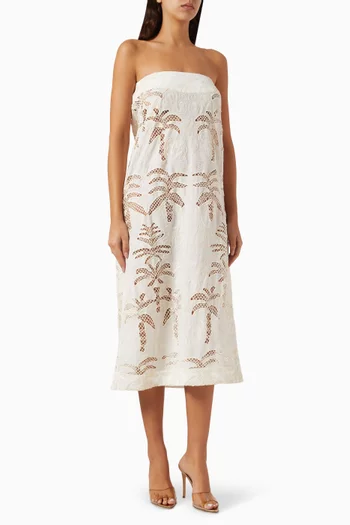 Ceniza Lace Midi Dress