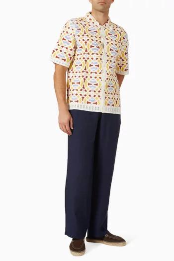 قميص دورسيه نسيج كروشيه