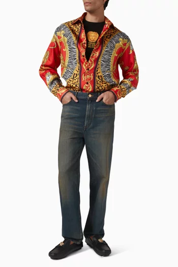 Made in Japan Pencil-fit Jeans in Denim