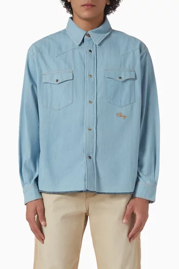 قميص ويسترن شامبراي دينم