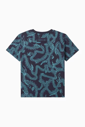 Dragon T-shirt in Cotton