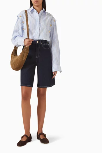 Coralia Striped Shirt in Cotton