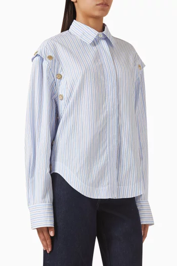 Coralia Striped Shirt in Cotton