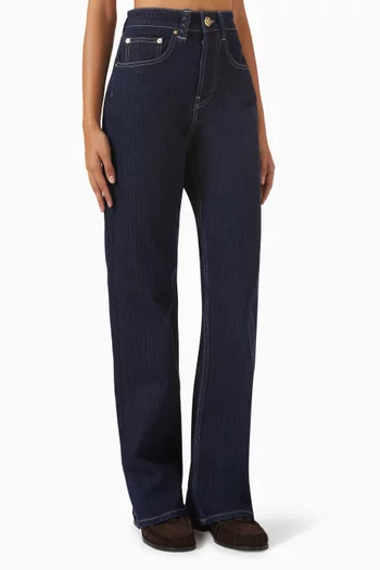 Pesoto Striped Jeans in Canvas