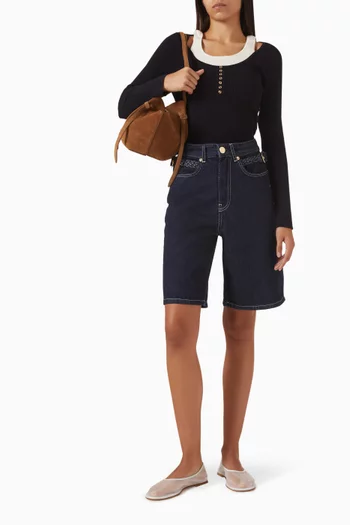 Malino Layered Top in Wool